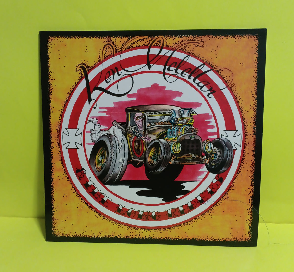 Ken McLellan and The Long Riders - H8 Balls of Fire - 2020 - S.F.H.REC 041 New - EX - Vinyl