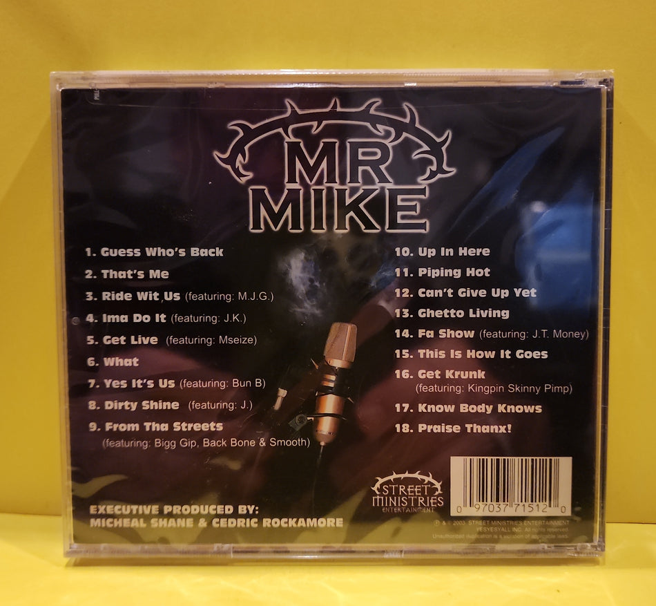 Mr. Mike  - Piping Hot - 2003 - YES 7151 New - Sealed - CDs