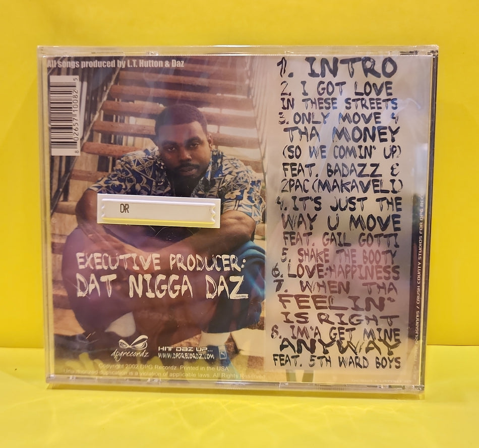 Dat Nigga Daz - I Got Love In These Streetz - 2002 - New - Sealed - CDs