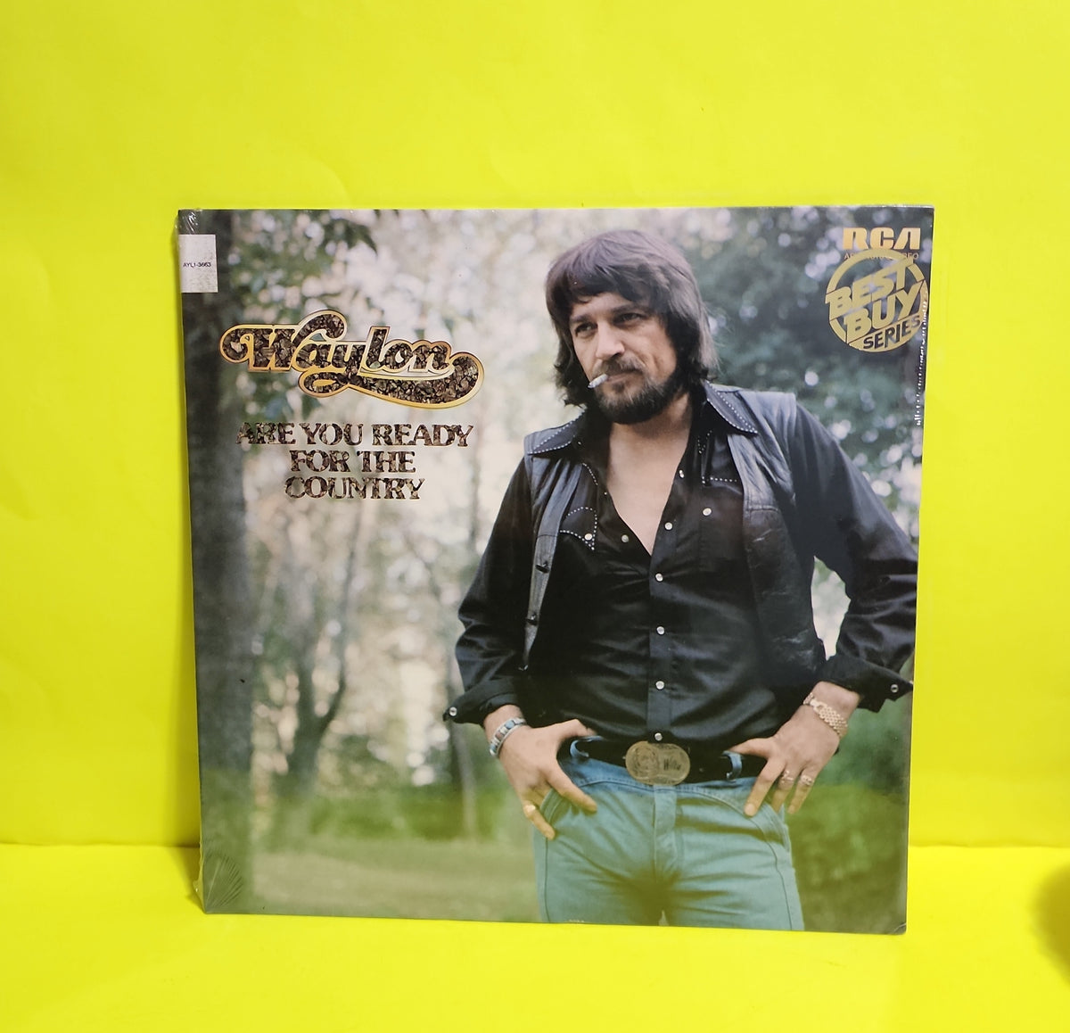 Waylon Jennings - Are You Ready For The County  - 1980 - AYL1-3663 New - Sealed - Vinyl