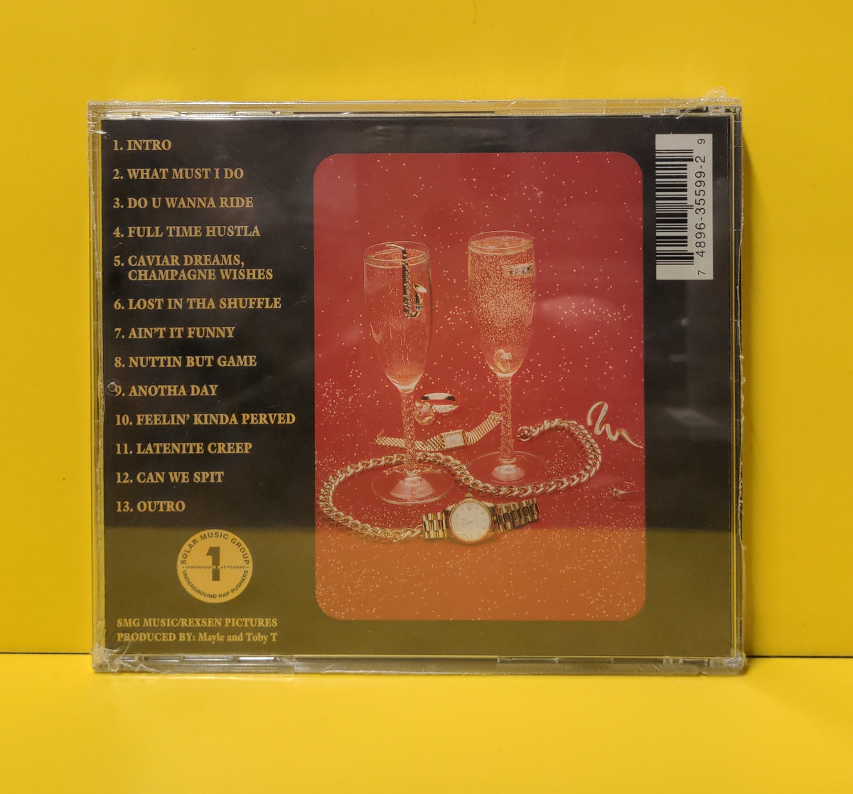 Toby T - Caviar Dreams, Champagne Wishes - 1997 - SMG 35599 New - Sealed - CDs