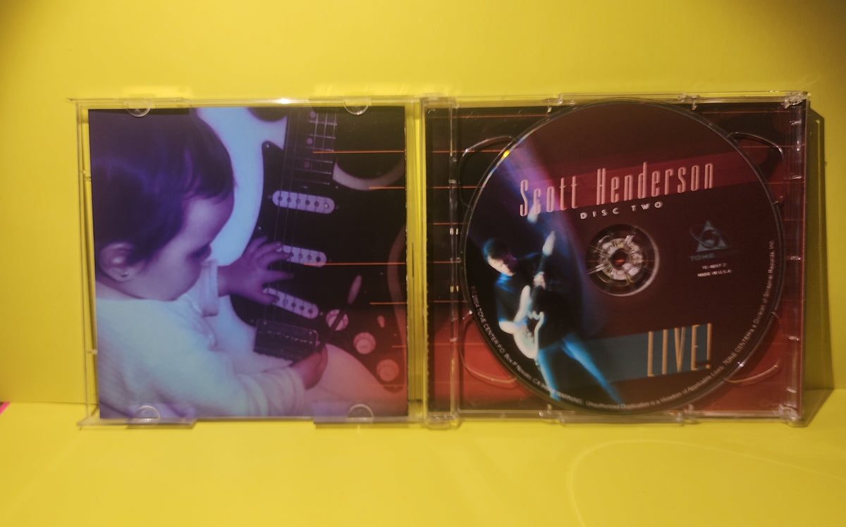 Scott Henderson  - Live! - 2005 - TC 40372 Used - EX - CDs