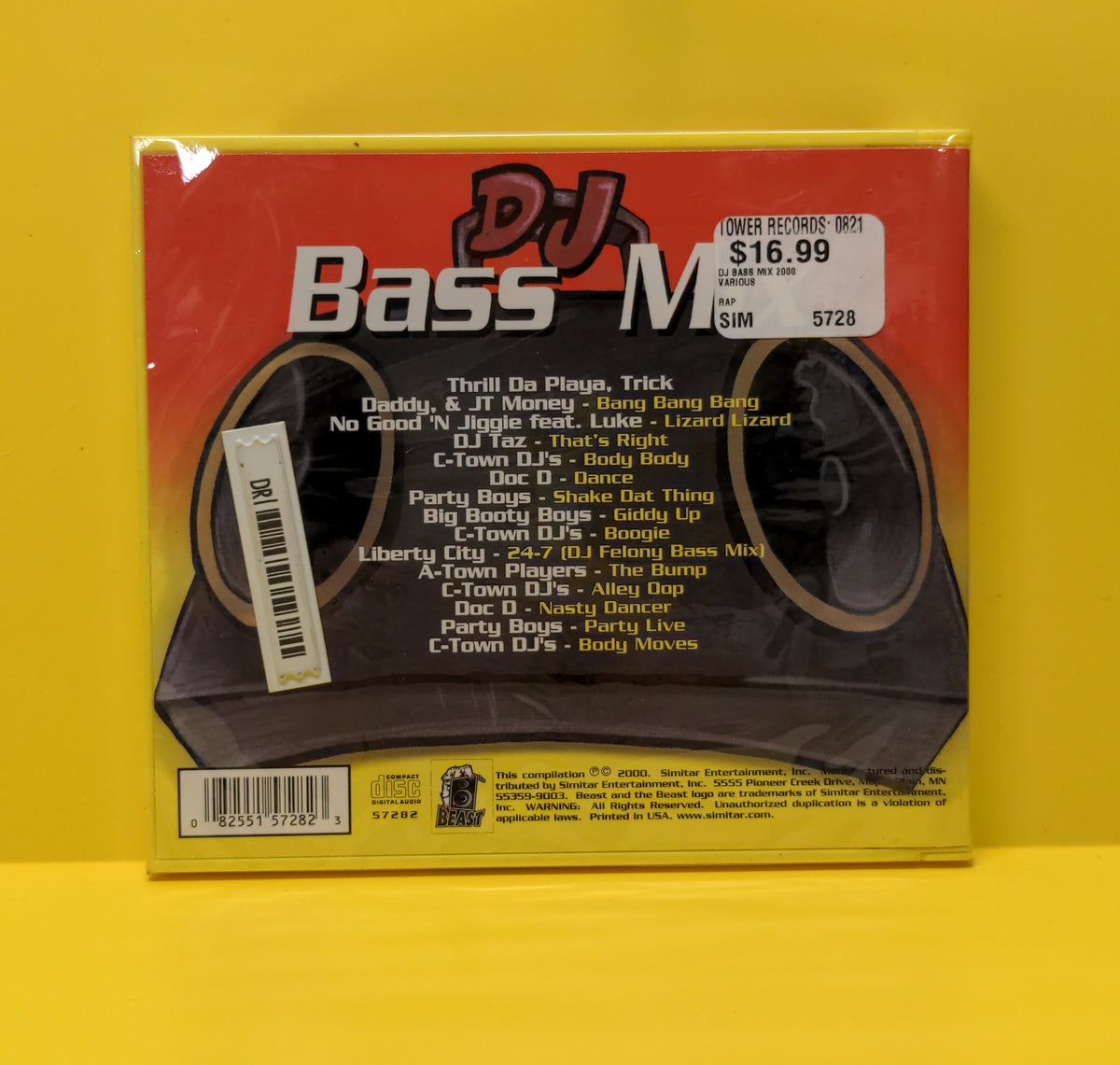 Various  - DJ Bass Mix 2000 - 2000 - 57282 New - Sealed - CDs