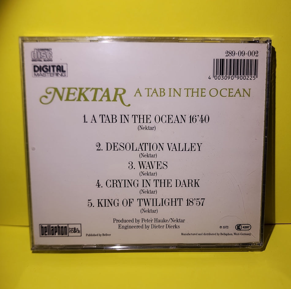 Nektar  - A Tab In The Ocean - 1987 - 289 09 002 New - Sealed - CDs