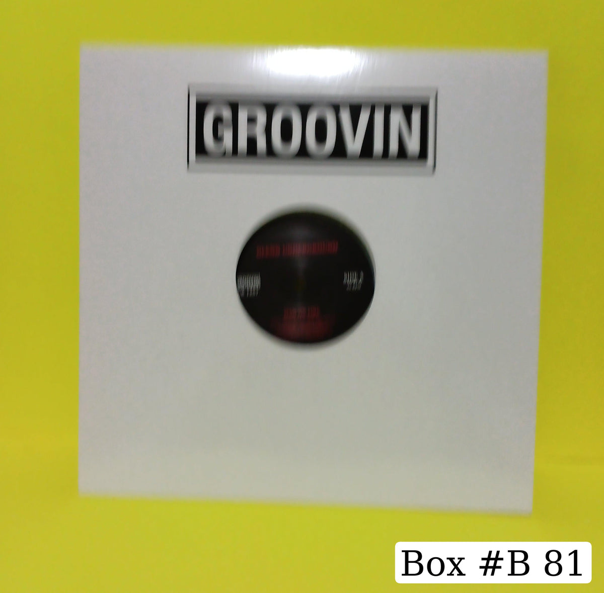 Glenn Underground - Man On Fire / Forgotten Art (Italy 12") - 2019 - GR 1257 New - NM - Vinyl