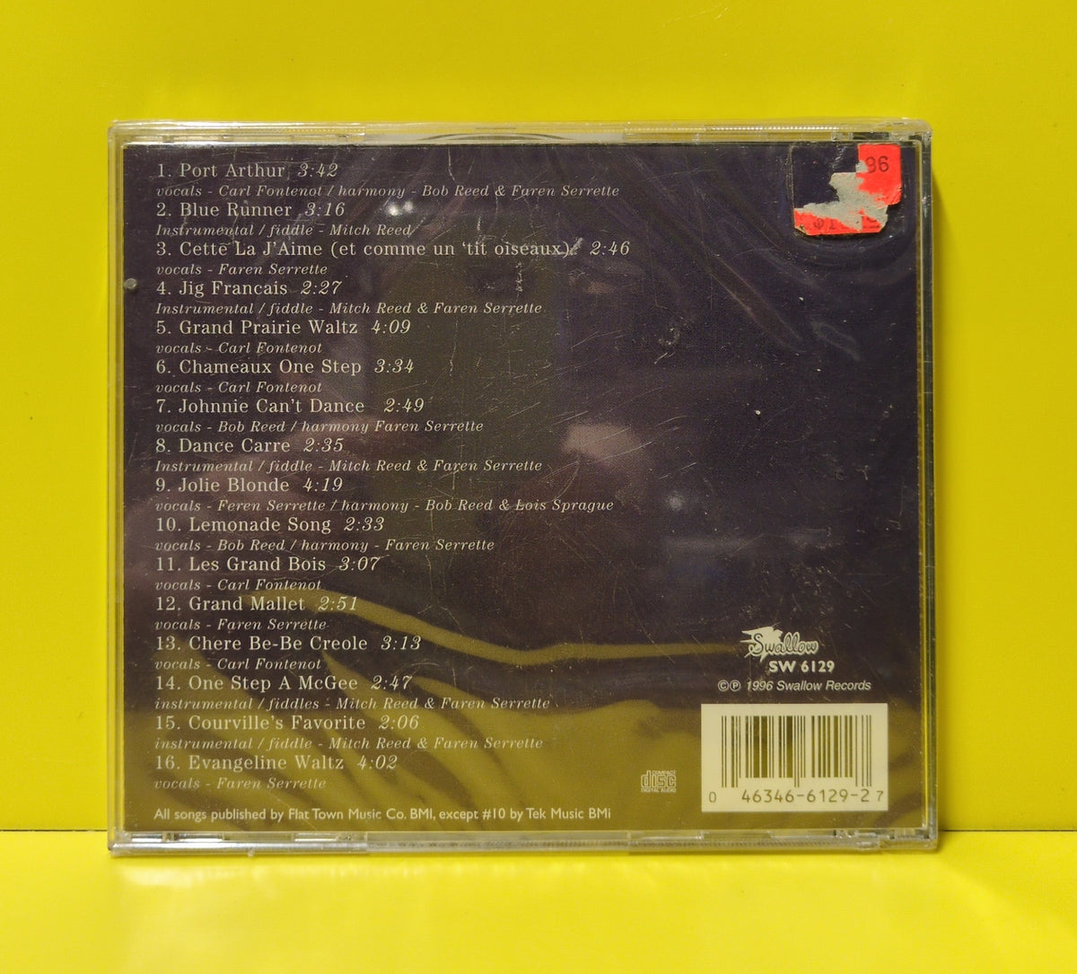 Mamou Prairie Band - Oh, Yaille! - 1996 - SW 6129 New - Sealed - CDs