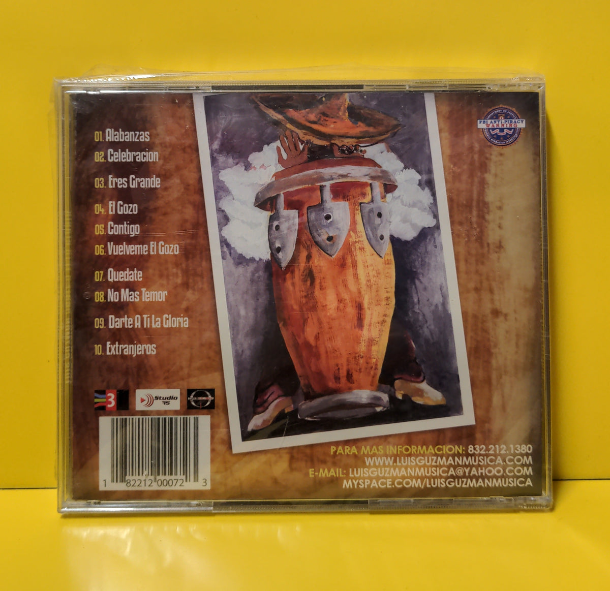 Luis Guzman - Darte A Ti La Gloria  - 2013 - New - Sealed - CDs