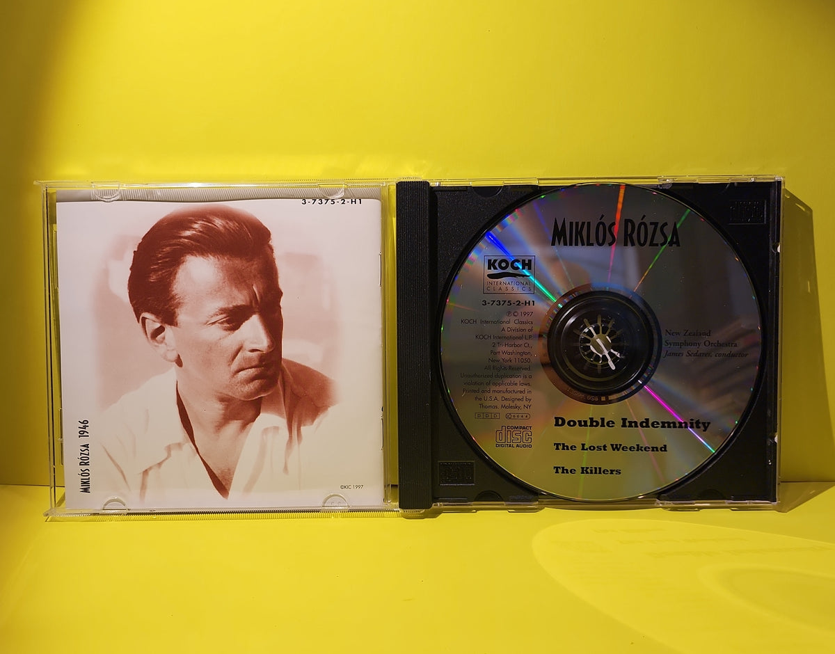 Miklós Rózsa - Double Indemnity / The Killers / Lost Weekend - 1997 - 3-7375-2-H1 Used - NM - CDs