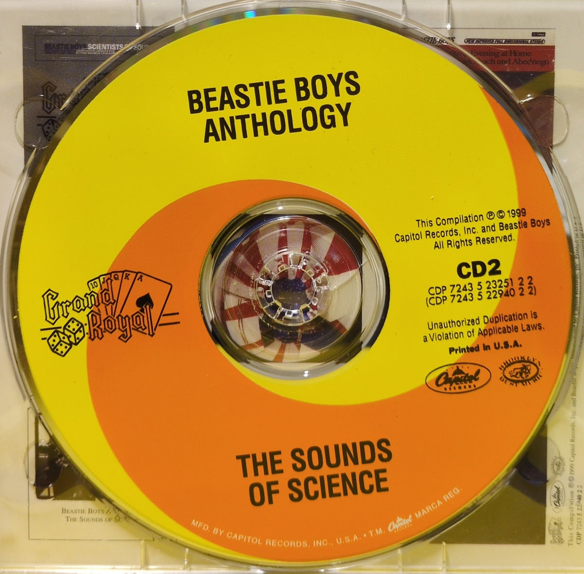 Beastie Boys - Anthology: The Sounds Of Science - 1999 - CDP 7243 5 22940 2 2 Used - EX - CDs - 2xCD Box Set
