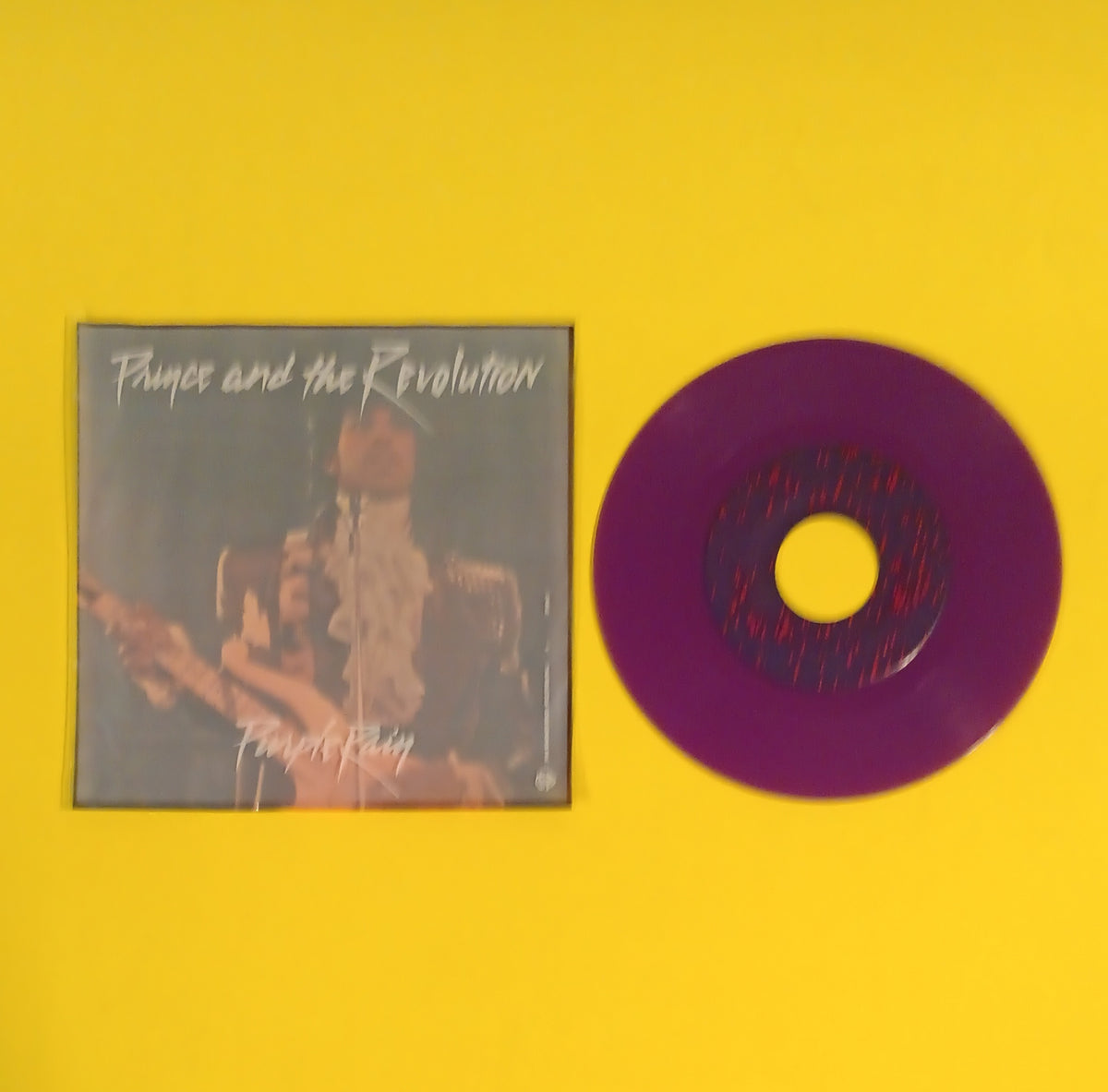 Prince - Purple Rain / God (Purple 7" w. Poly Sleeve) - 1984 - 7-29174 Used - NM - Vinyl