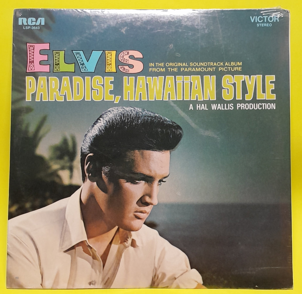 Elvis Presley - Paradise, Hawaiian Style  - 1977 - LSP-3643 New - Sealed - Vinyl