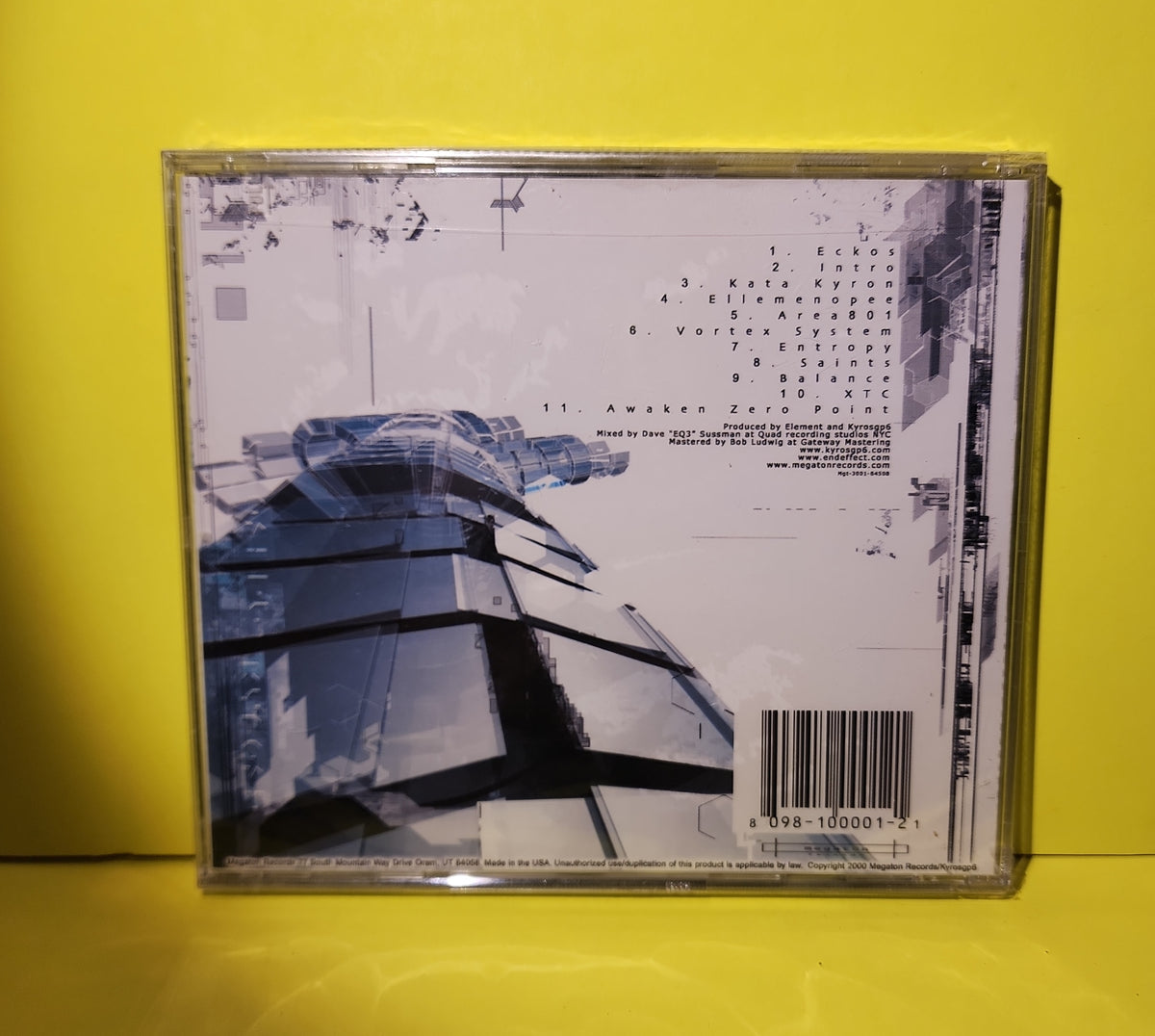 KyrosGP6 - KyrosGP6 - 2000 - Mgt-3001-84058 New - Sealed - CDs