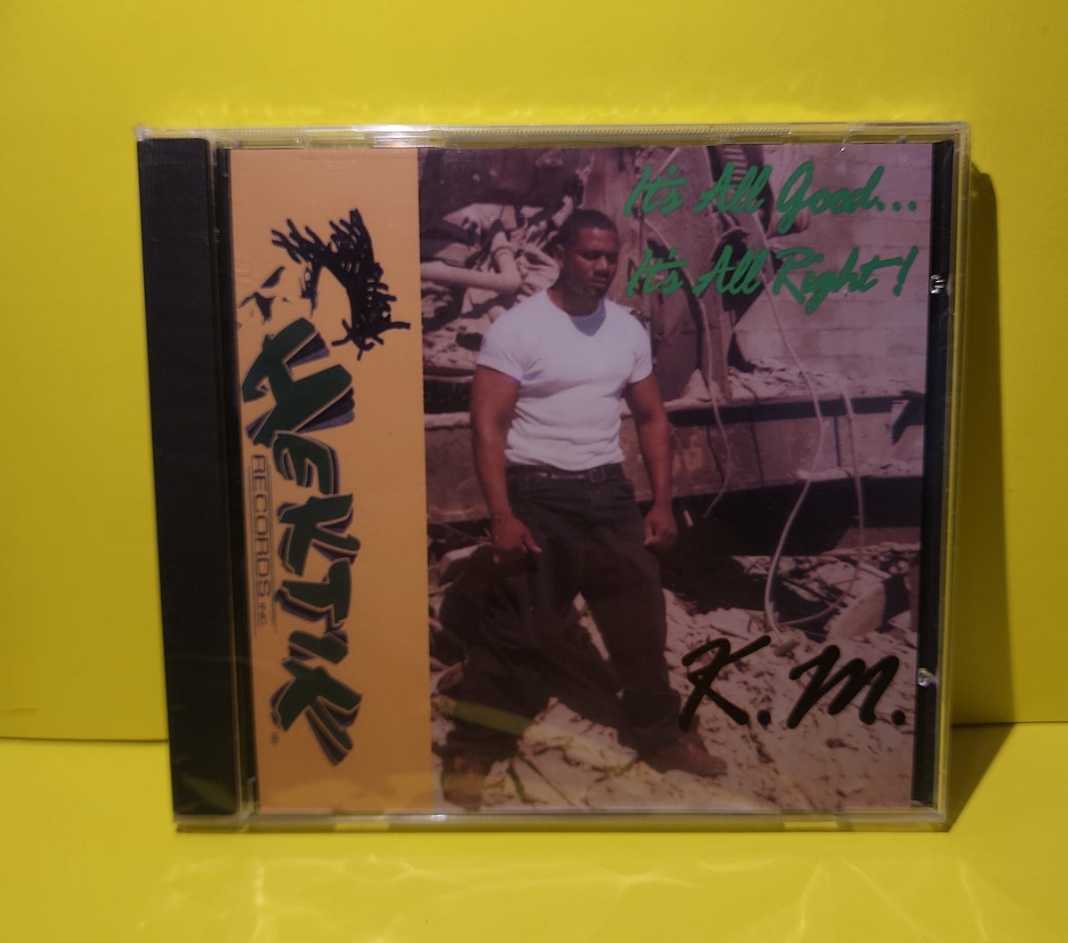 K.M. - It's All Good ... It's All Right  - 1995 - H 7 New - Sealed - CDs