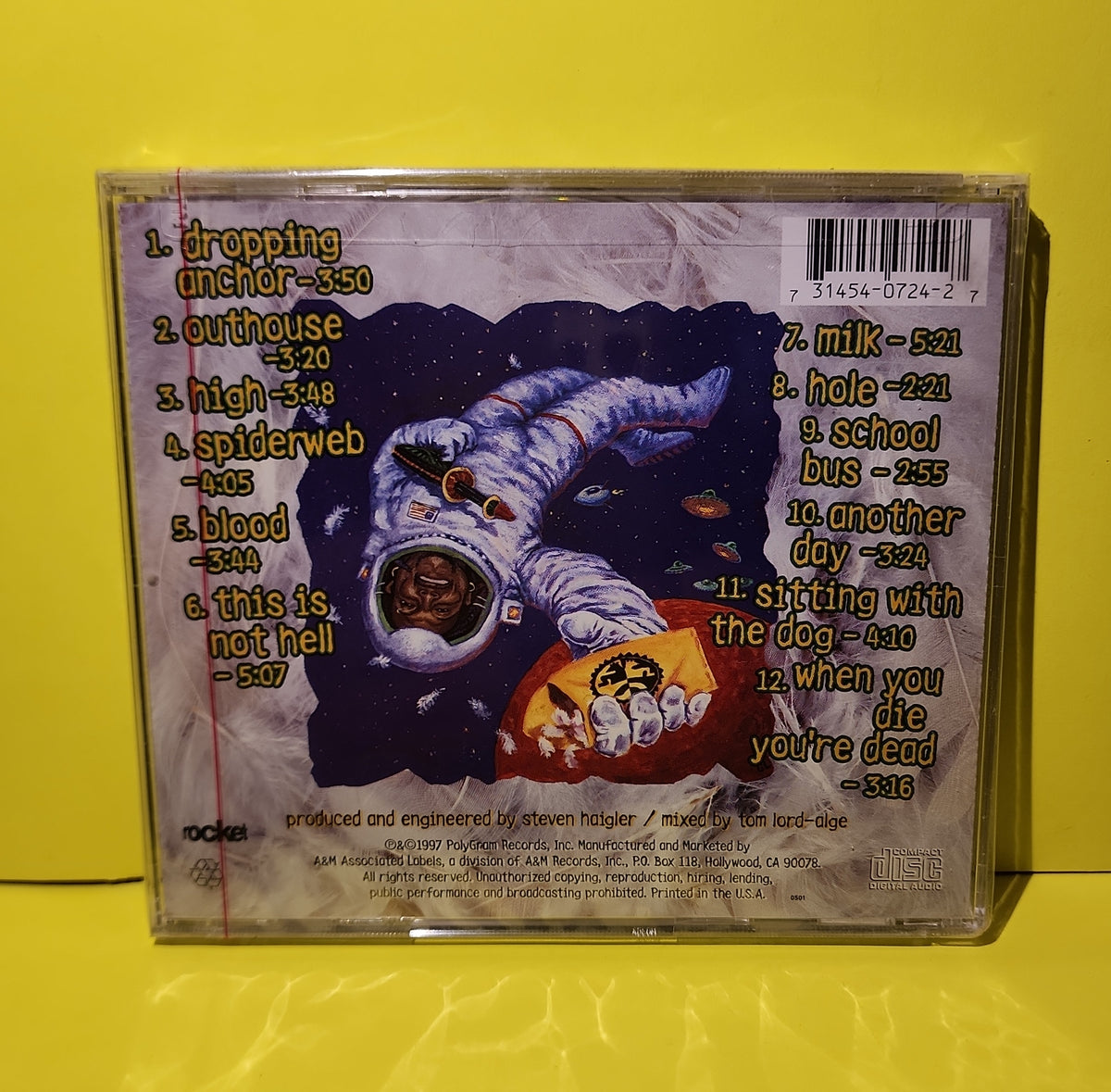 Jimmie's Chicken Shack - Pushing The Salmanilla Envelope - 1997 - 31454 0724 2 IN02 New - Sealed - CDs