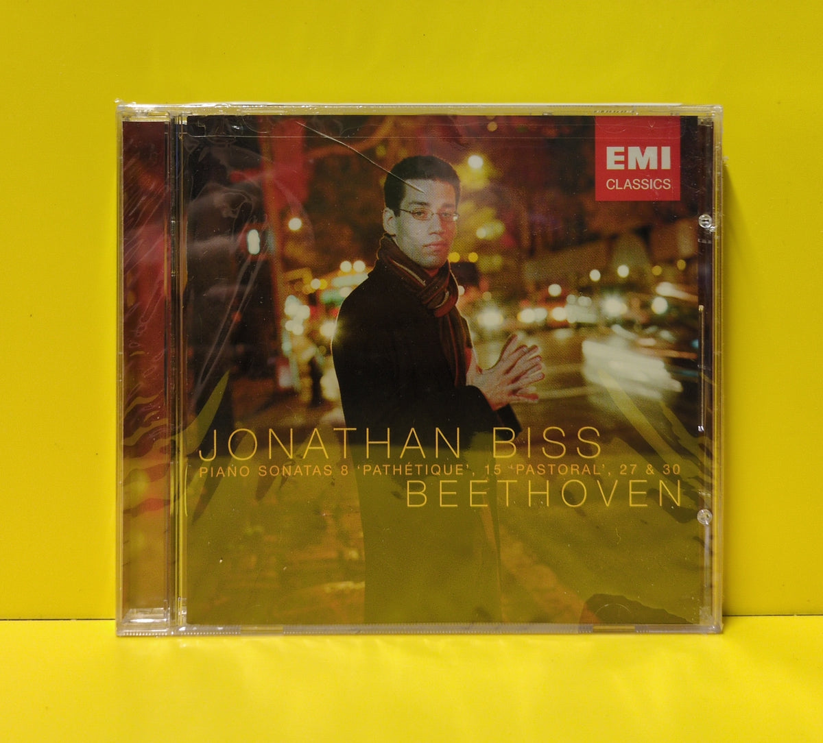 Beethoven, Jonathan Biss - Piano Sonatas 8 'Pathétique,' 15 'Pastoral,' 27 & 30 - 2007 - 0946 3 94422 2 5 New - Sealed - CDs