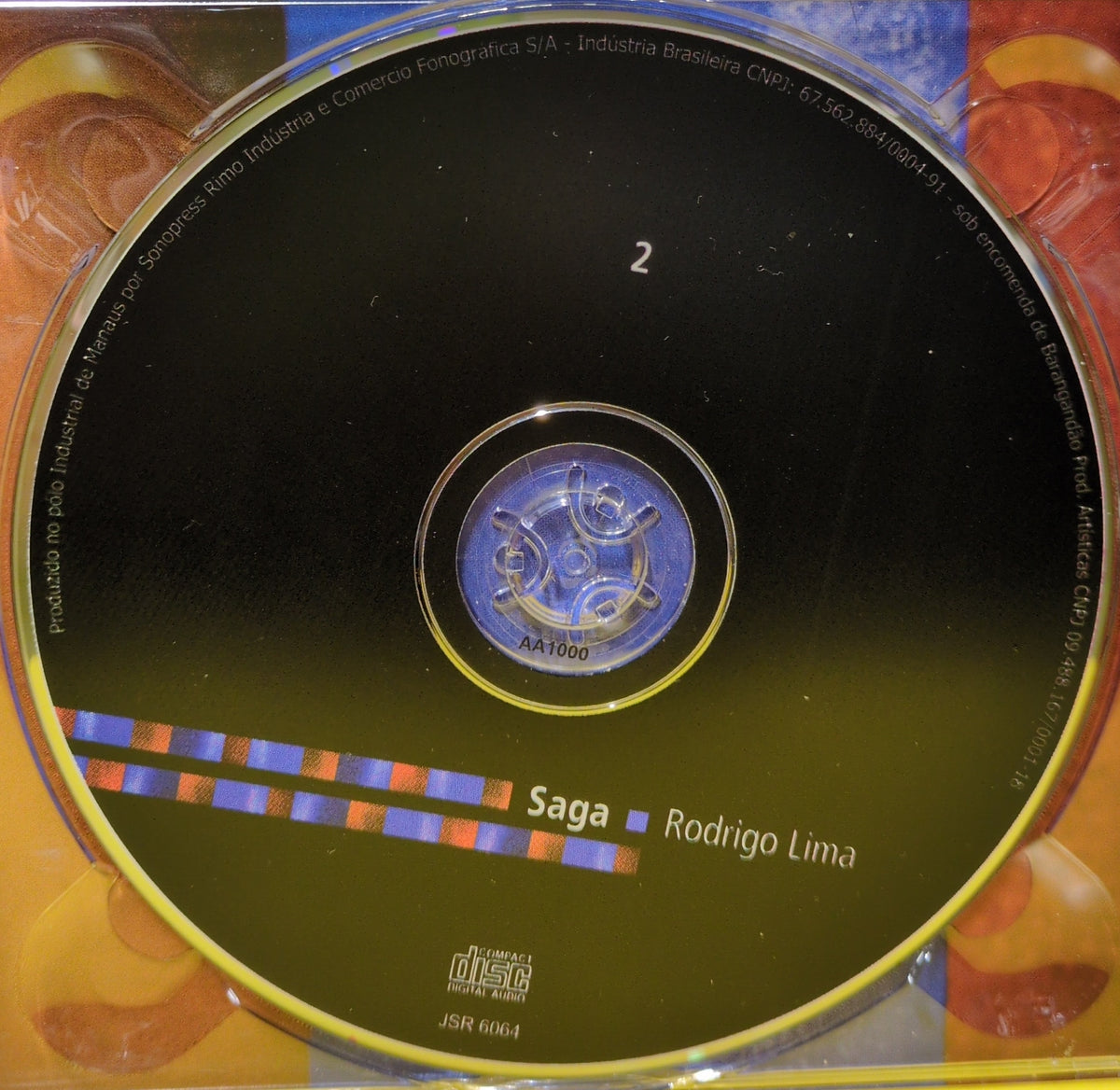 Rodrigo Lima - Saga - 2014 - 6063/64 Used - EX - 2xCD