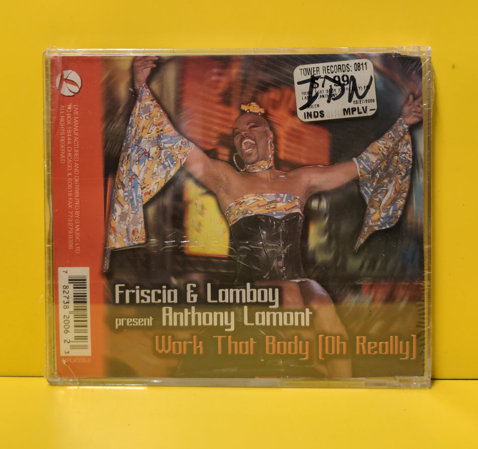 Friscia & Lamboy Present Anthony Lamont - Work That Body (Oh Really) - 2005 - MPLV006-2 New - Sealed - CDs