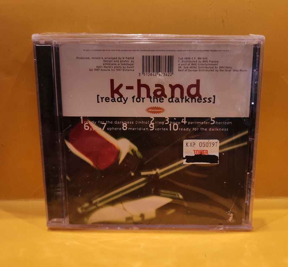 K-Hand - Ready For The Darkness - 1997 - Sub 4836-2 New - Sealed - CDs