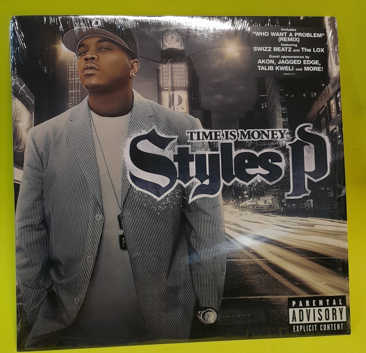 Styles P - Time Is Money - 2007 - B0005707-01 Used - EX - Vinyl