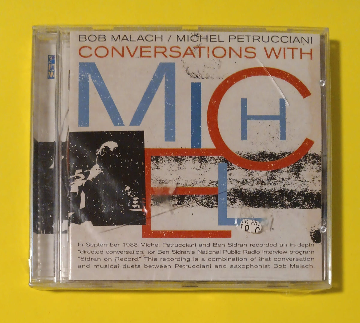 Michel Petrucciani, Bob Malach - Conversations With Michel - 2000 - GO 6043 2 New - Sealed - CDs