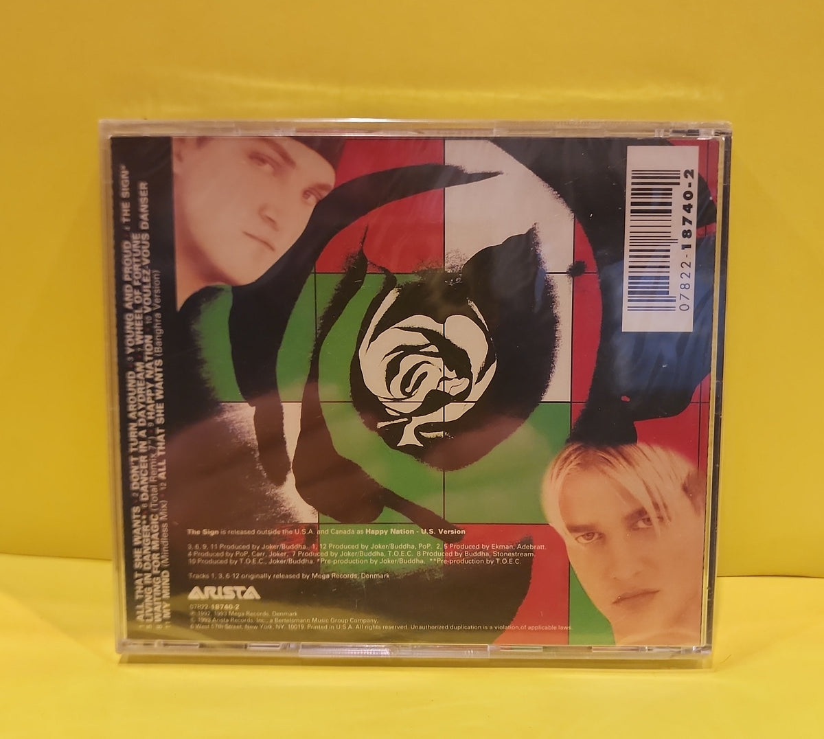 Ace Of Base - The Sign - 1993 - 07822-18740-2 New - Sealed - CDs