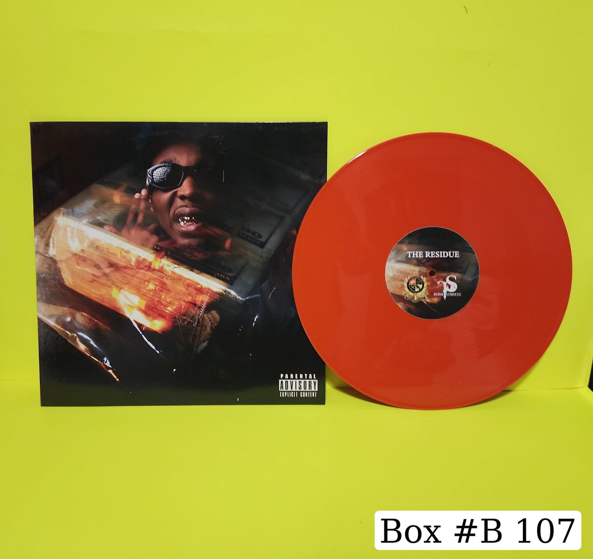 Rome Streetz - The Residue (Italy Orange Vinyl) - 2020 - FVR-013 New - EX - Vinyl