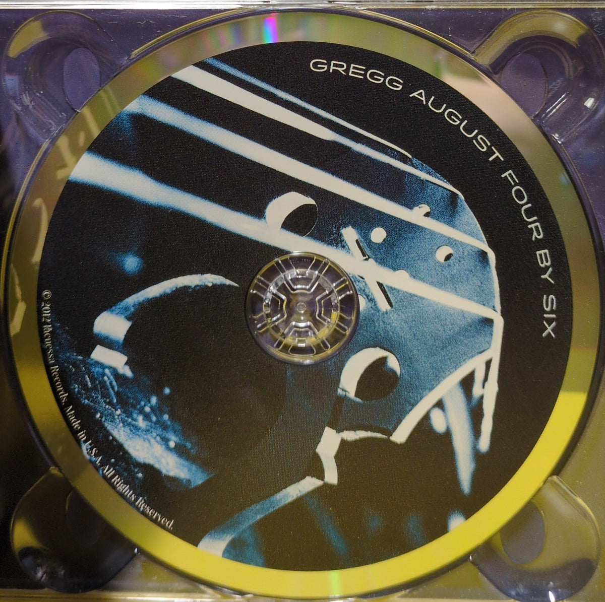 Gregg August - Four By Six - 2012 - IACU 2966 Used - NM - CDs