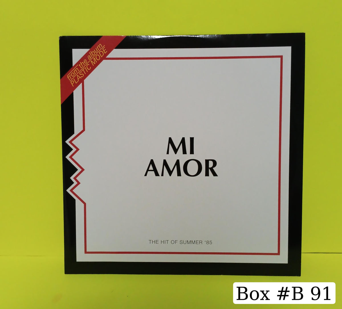 Plastic Mode - Mi Amor (Germany Italo-Disco) - 2020 - DR003 New - NM - Vinyl