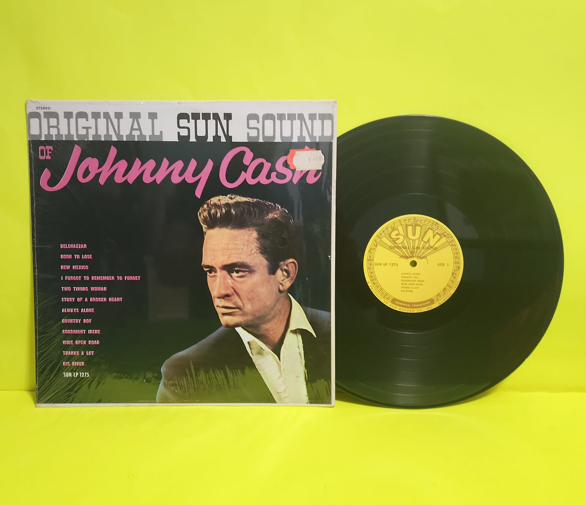Johnny Cash  - Original Sun Sound Of Johnny Cash  - 1964 - Lp 1275 Used - VG++ - Vinyl