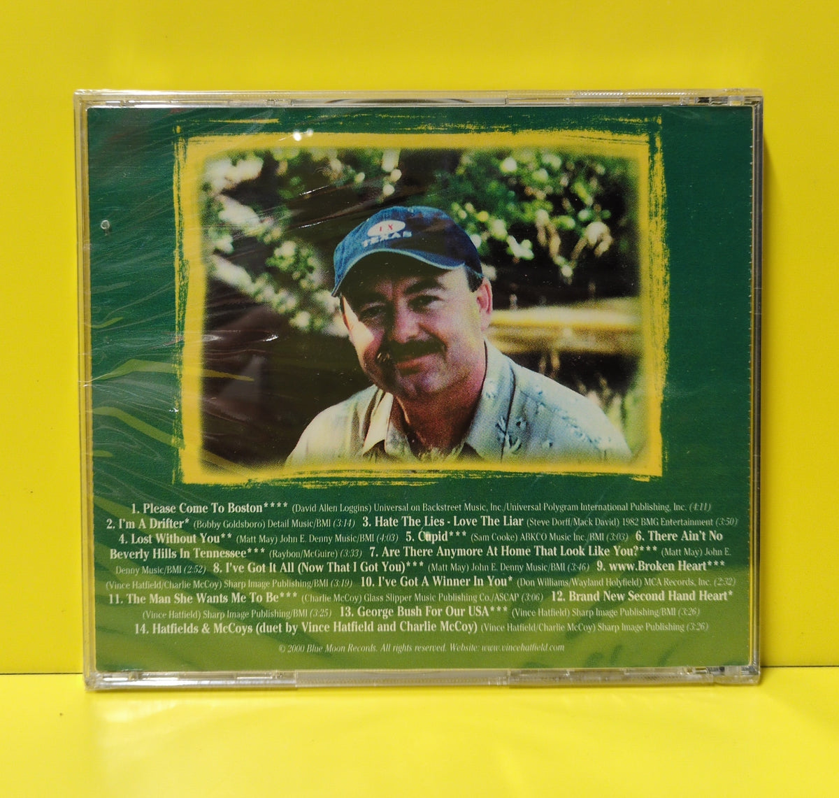 Vince Hatfield  - Please Come To Boston  - 2000 - New - Sealed - CDs