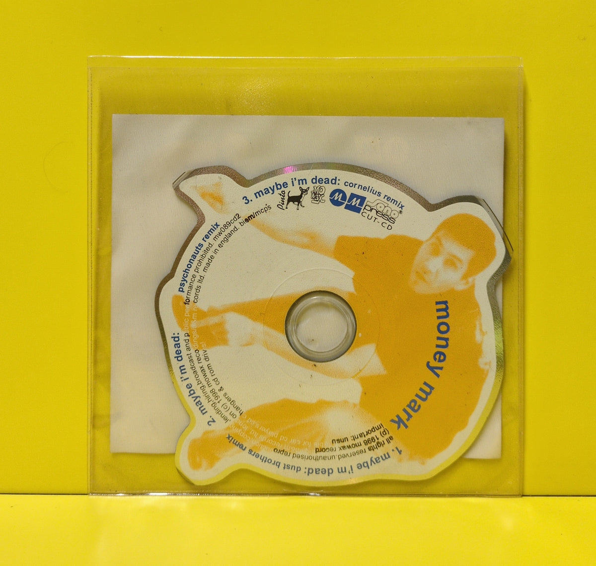 Money Mark - Maybe I'm Dead - 1998 - mw089cd2 Used - EX - CDs - Mini Shaped CD Single - CD 2