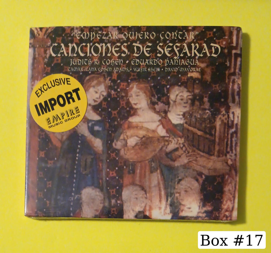 Judith R. Cohen, Eduardo Paniagua - Canciones De Sefarad - 2000 - PN 270 New - Sealed - CDs