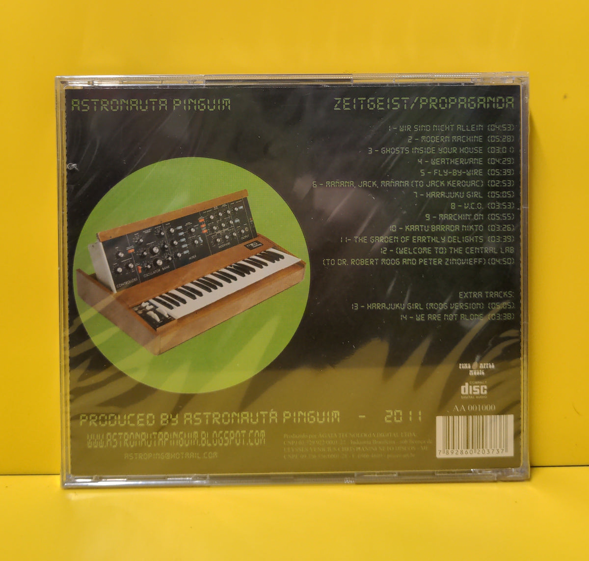 Astronauta Pinguim - Zeitgeist/Propaganda - 2011 - PM 05 New - Sealed - CDs