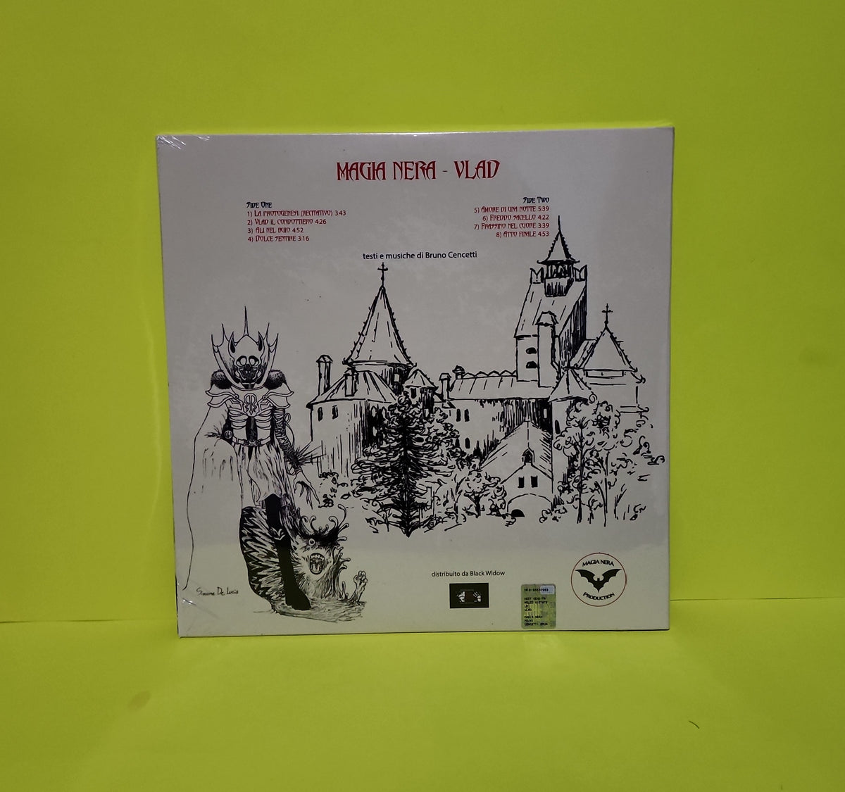 Magia Nera - Vlad (Italy) - 2023 - MGN001 New - Sealed - Vinyl