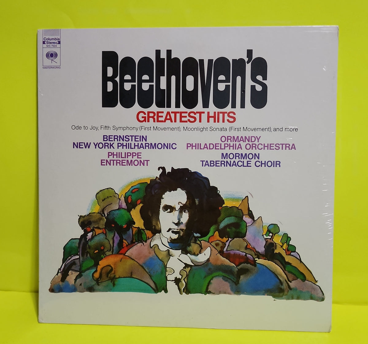 Beethoven  - Beethoven Greatest Hits  - MS 7504 New - Sealed - Vinyl