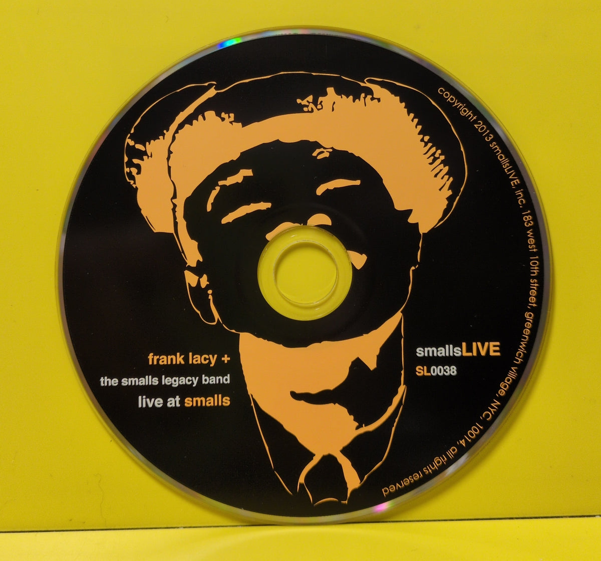 Frank Lacy & The Smalls Legacy Band - Live At Smalls - 2013 - SL-0038 Used - NM - CDs
