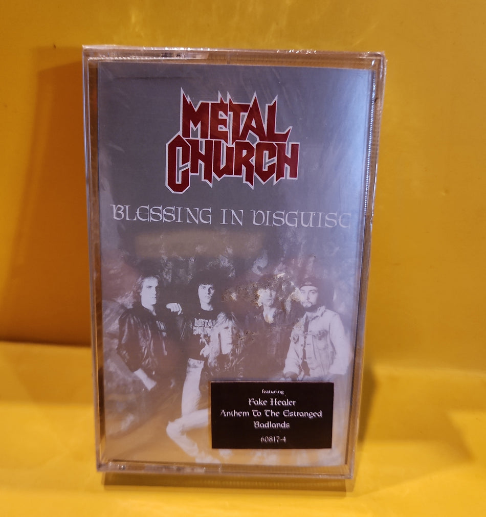 Metal Church - Blessing In Disguise - 1989 - 9 60817-4 New - Sealed - cassettes