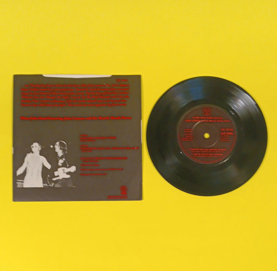 Elton John Band feat. John Lennon - 28th November 1974... (UK 7" EP) - 1981 - DJS 10965 Used - VG++ - Vinyl
