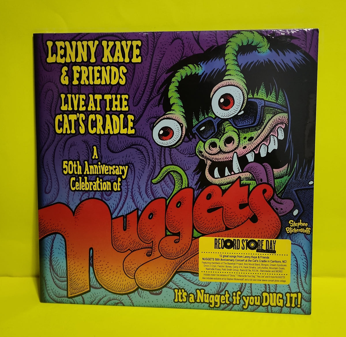 Lenny Kaye & Friends - Live At The Cat's Cradle RSD - 2024 - CCN-RSD2024 New - Sealed - Vinyl