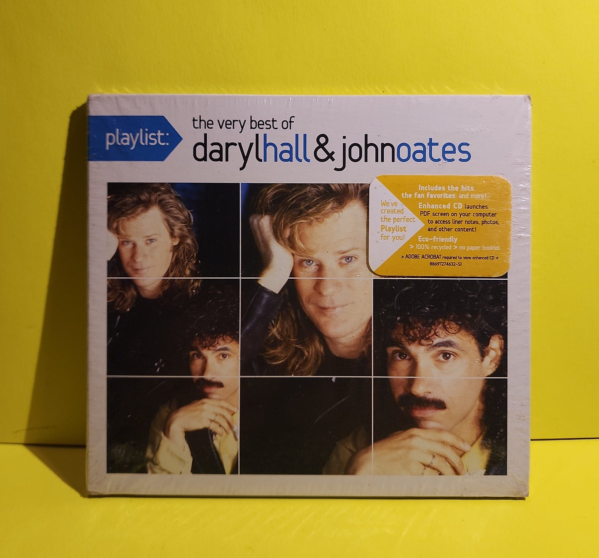 Daryl Hall & John Oates - Playlist: The Very Best Of Daryl Hall & John Oates - 2008 - 88697 27463 2 New - Sealed - CDs