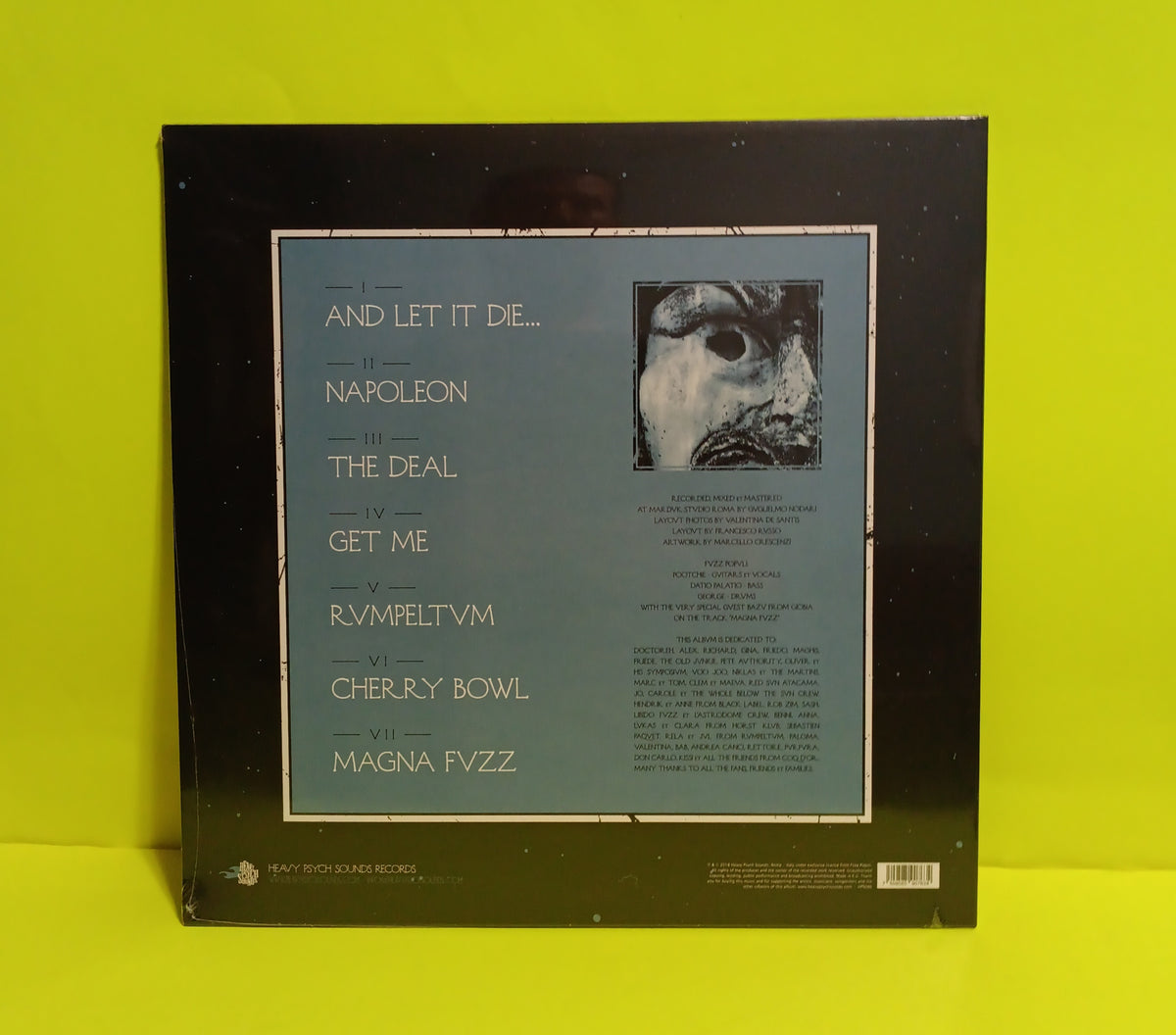 Fvzz Popvli - Magna Fvzz (Italy Limited Ed. Color) - 2018 - HPS086 New - Sealed - Vinyl
