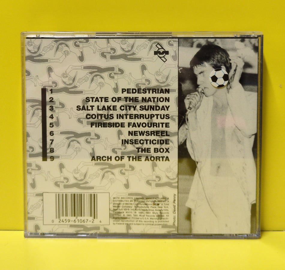 Fad Gadget - Fireside Favourites - 1991 - 9 61067-2 Used - EX - CDs