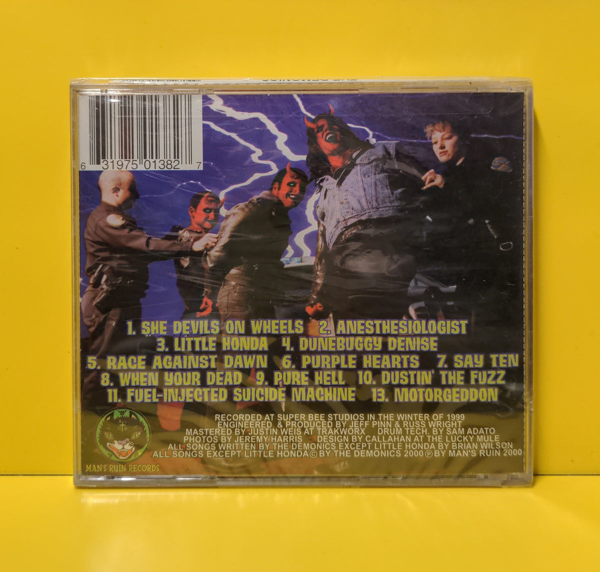 The Demonics - Demons On Wheels - 2000 - MR 138 New - Sealed - CDs