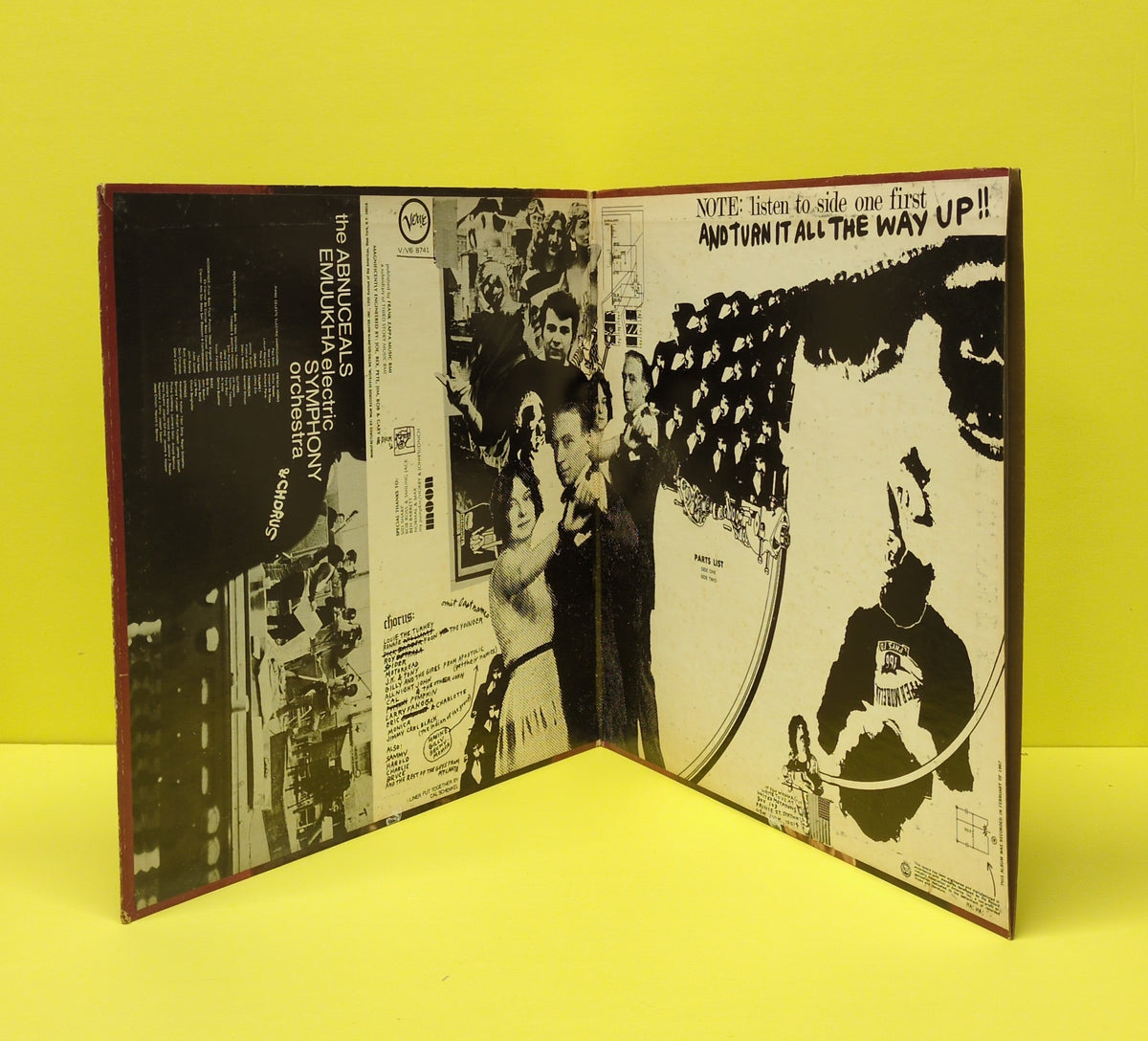 Frank Zappa Conducts The Abnuceals Emuukha Electric Symphony Orchestra & Chous - Lumpy Gravy - 1968 - V6-8741 Used - VG++ - Vinyl