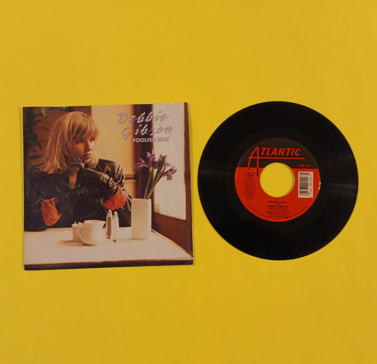 Debbie Gibson - Foolish Beat - 1988 - 7-89109 Used - EX - 7" Vinyl
