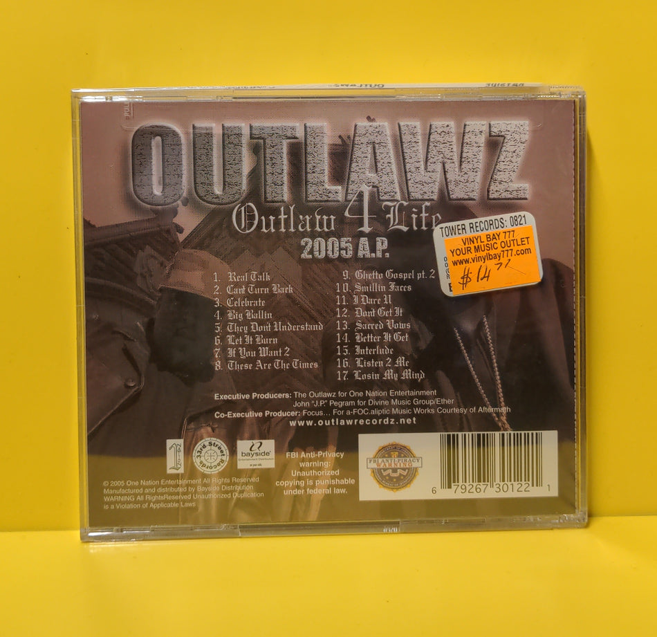 Outlawz - Outlaw 4 Life: 2005 A.P. - 2005 - 3012 New - Sealed - CDs