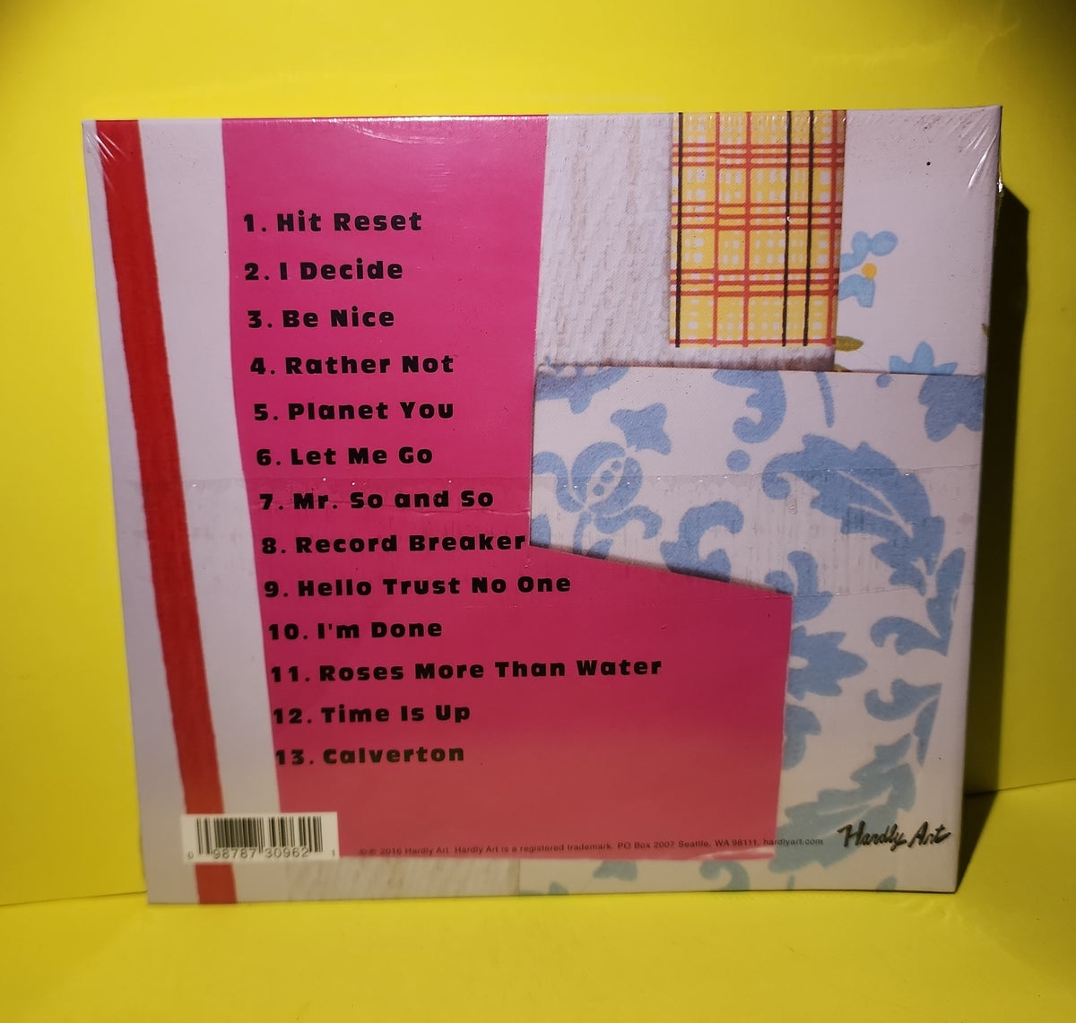 The Julie Ruin - Hit Reset - 2016 - HAR-096 New - Sealed - CDs