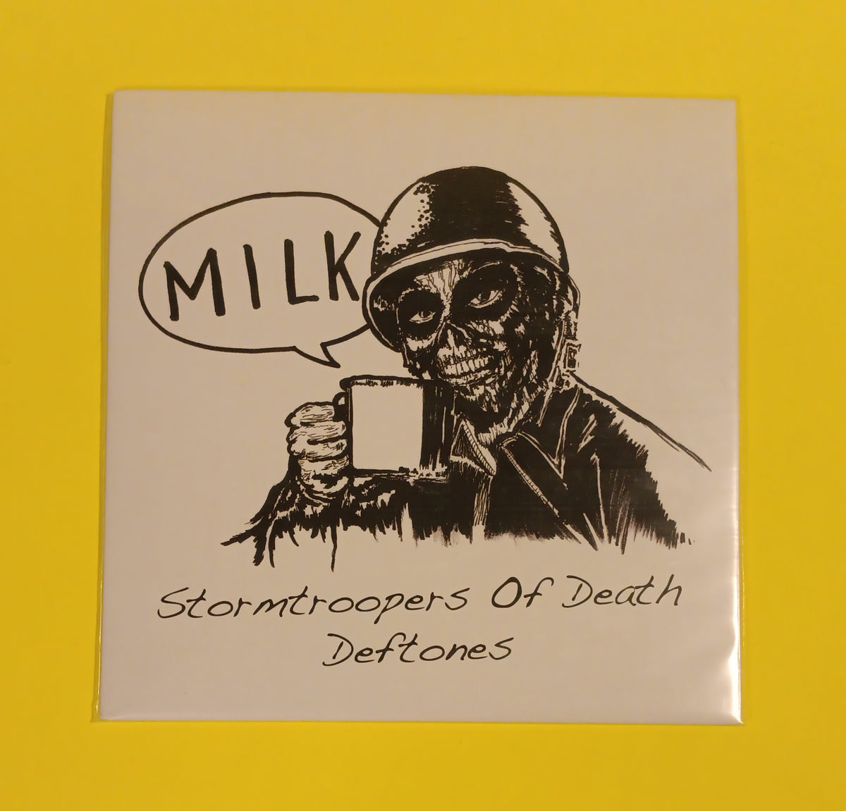 Stormtroopers Of Death / Deftones - Milk (Czech White 7") - 2015 - MEGA 20007 New - NM - Vinyl