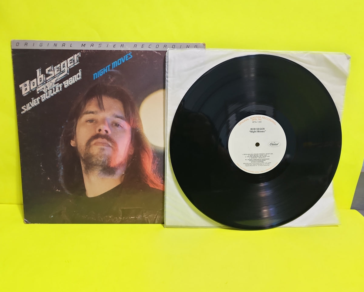 Bob Seger & the Silver Bullet Band - Night Moves Original Master Recording - 1980 - MFSL 1-034 Used - VG++ - Vinyl