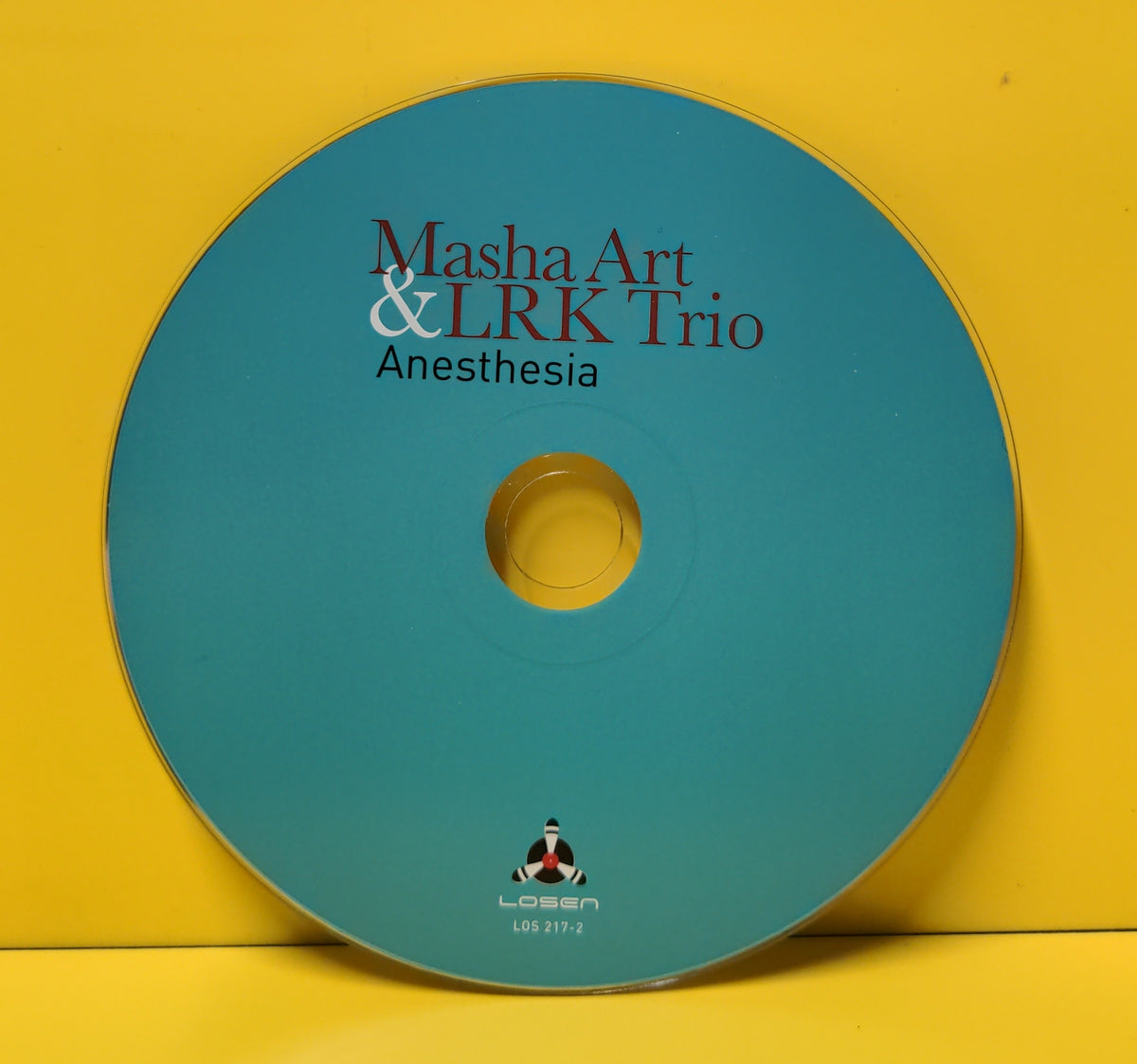 Masha Art & LRK Trio - Anesthesia - 2019 - LOS 217-2 Used - EX - CDs